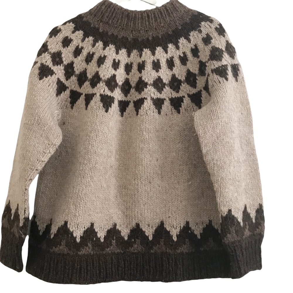Handmade  Wool  Fair Ile Sweater